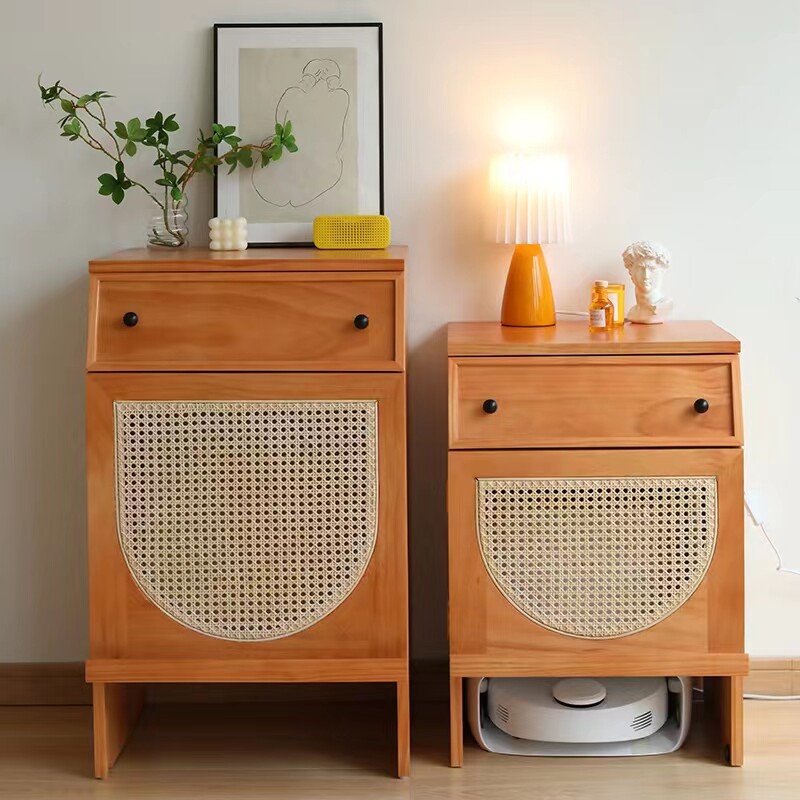 实木扫地机器人柜工厂直销