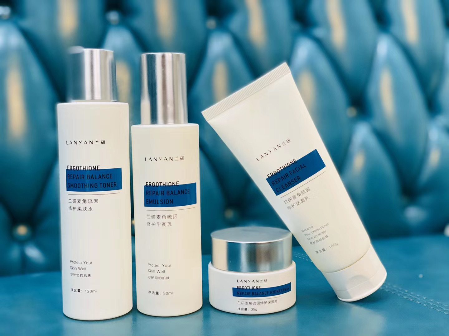 国岳LOVE 兰研麦角硫因水乳霜洗面奶套装|msdalam kategori Alat solek/minyak wangi/kecantikan, set solek - dari Buy2taobao.com untuk memberikan perkhidmatan ejen Taobao profesional membeli