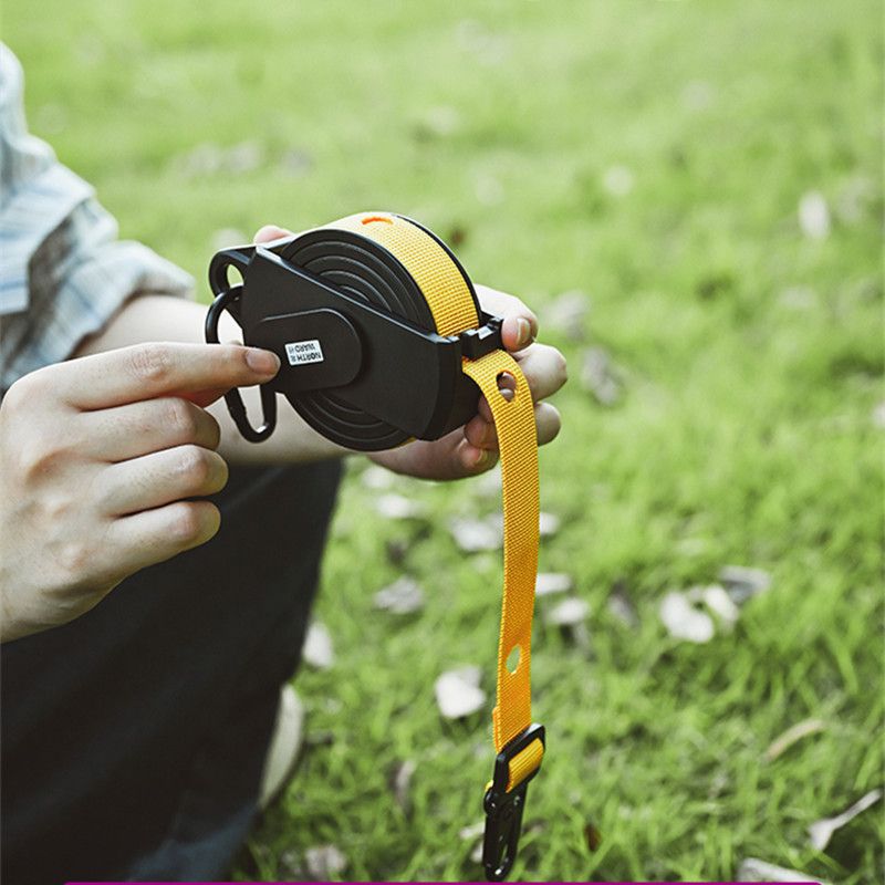 车用多功能免打孔晾衣绳