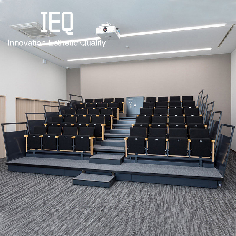 IEQ招财猫系列伸缩看台座椅电动剧场椅手动折叠连排椅报告厅座椅