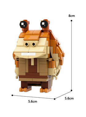 星战系列MOC-86000人物加加 拼搭积木玩具小颗粒