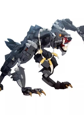 MOC积木 30412狼人 益智拼装 创意玩具摆件 套装跨境积木