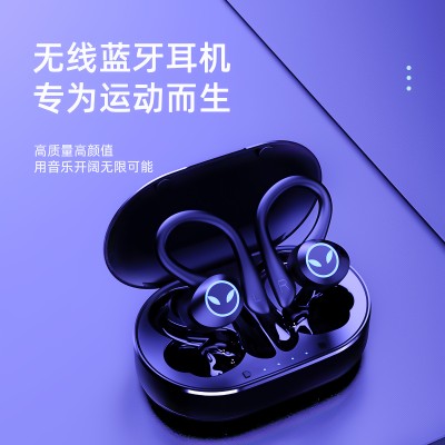 适用于外星人真无线蓝牙耳机HIFI立体声m3双耳挂耳式无延迟耳机