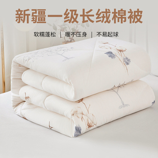 新疆长绒棉花被子棉被被芯棉絮绗缝冬季 纯棉全棉加厚保暖冬天
