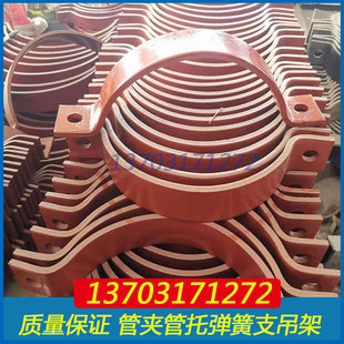 Q235碳钢四螺栓管夹A10-1 双排螺栓管夹A9 三孔抱箍A7-2 规格齐全
