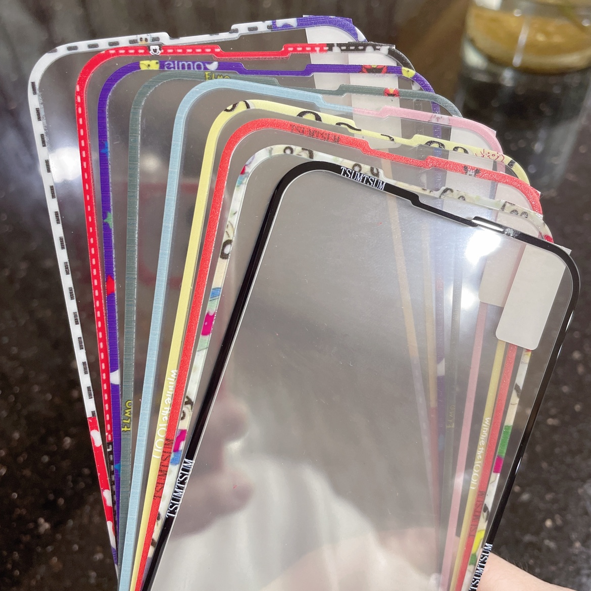 苹果14plus钢化膜iPhone13promax手机彩膜11卡通可爱Xsmax全屏覆盖13软边前膜12p防摔女款XR高