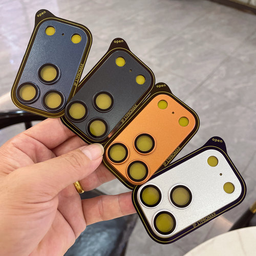 适用苹果17promax镜头膜陶瓷铠甲一体iPhone17pro后摄防刮保护贴