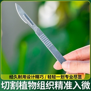 钢嫁接刀工具果树粗树芽接刀特种园艺嫁接神器修剪刀具专业级高硬