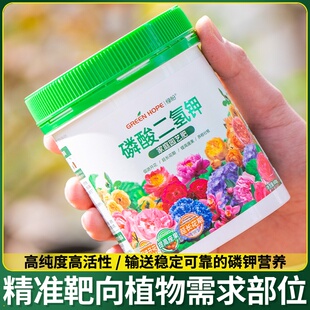 栀子花专用肥料盆栽黄叶硫酸亚铁养料磷酸二氢钾酸性营养液调节土