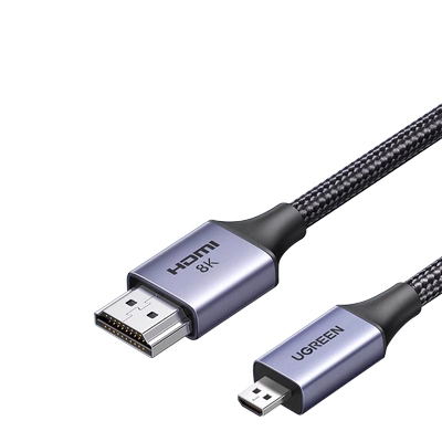 绿联minihdmi转hdmi2.1线8k高清