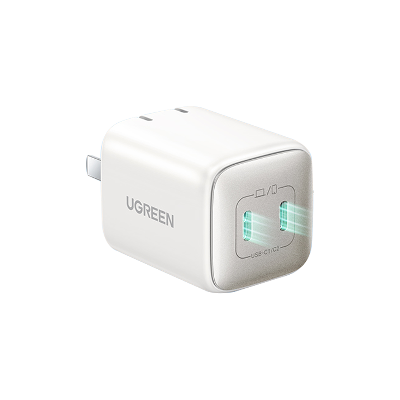 【国家3C认证】绿联45W氮化镓充电器头适用iphone16pro15手机快充pd双口typec数据线平板ipad插头usb多口套装