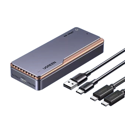 绿联USB4硬盘盒适用Macmini/MacB