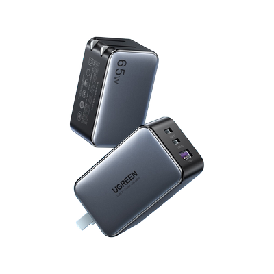 【3C认证】绿联65W氮化镓充电器