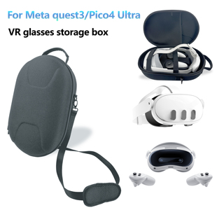 适用pico4Ultra收纳包quest3便携包肩带款收纳盒防撞VR一体机配件