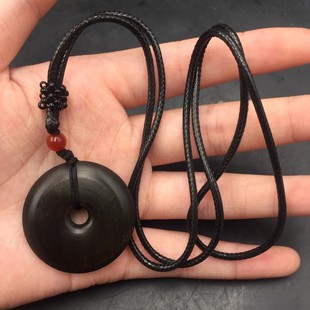 保真天然黑驴蹄子平安扣无事牌吊坠黑驴蹄子驴蹄车挂文玩民俗文化