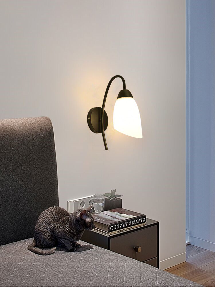 벽 램프 침실 새 벽 램프 거실 발코니 복도 통로 램프 계단 램프 LED 룸 크리 에이 티브 머리맡 램프