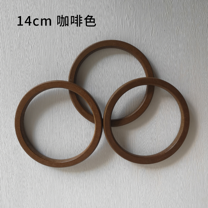 圆环手工包包diy配件木质