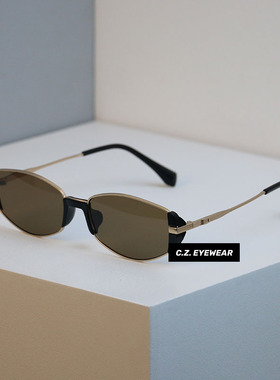 y2k小棕镜未来感高街小众墨镜