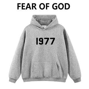 ESSENTIALS美式fog1977系高街连帽宽松卫衣潮牌秋冬男女情侣外套