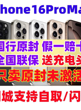 iPhone 16 Pro Max国行原封6.9英寸大屏苹果16 Pro现货16promax