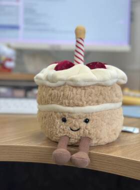 百补Jellycat趣味生日蛋糕毛绒