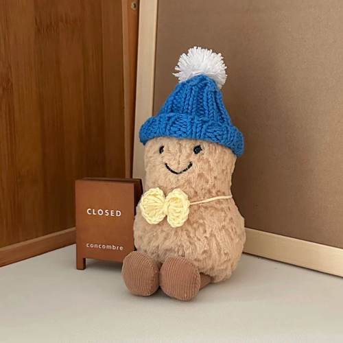 jellycat趣味花生毛绒玩偶挂件