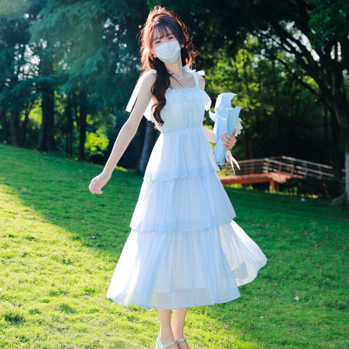 花崎鹿原创连衣裙寻梦环