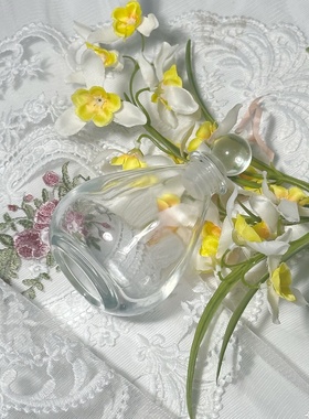 永生花浮游花玻璃空瓶 DIY制作材料干花许愿漂浮瓶家居无火香薰瓶