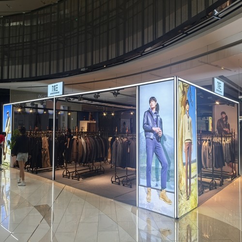 科瑟商场快闪店移动快装可发光