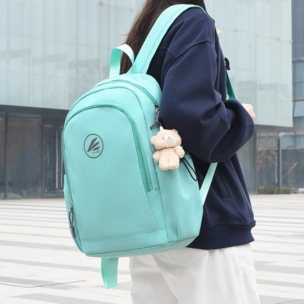 双肩包2025休闲时尚新款大容量跨境校园初高中学生旅游轻便双背包