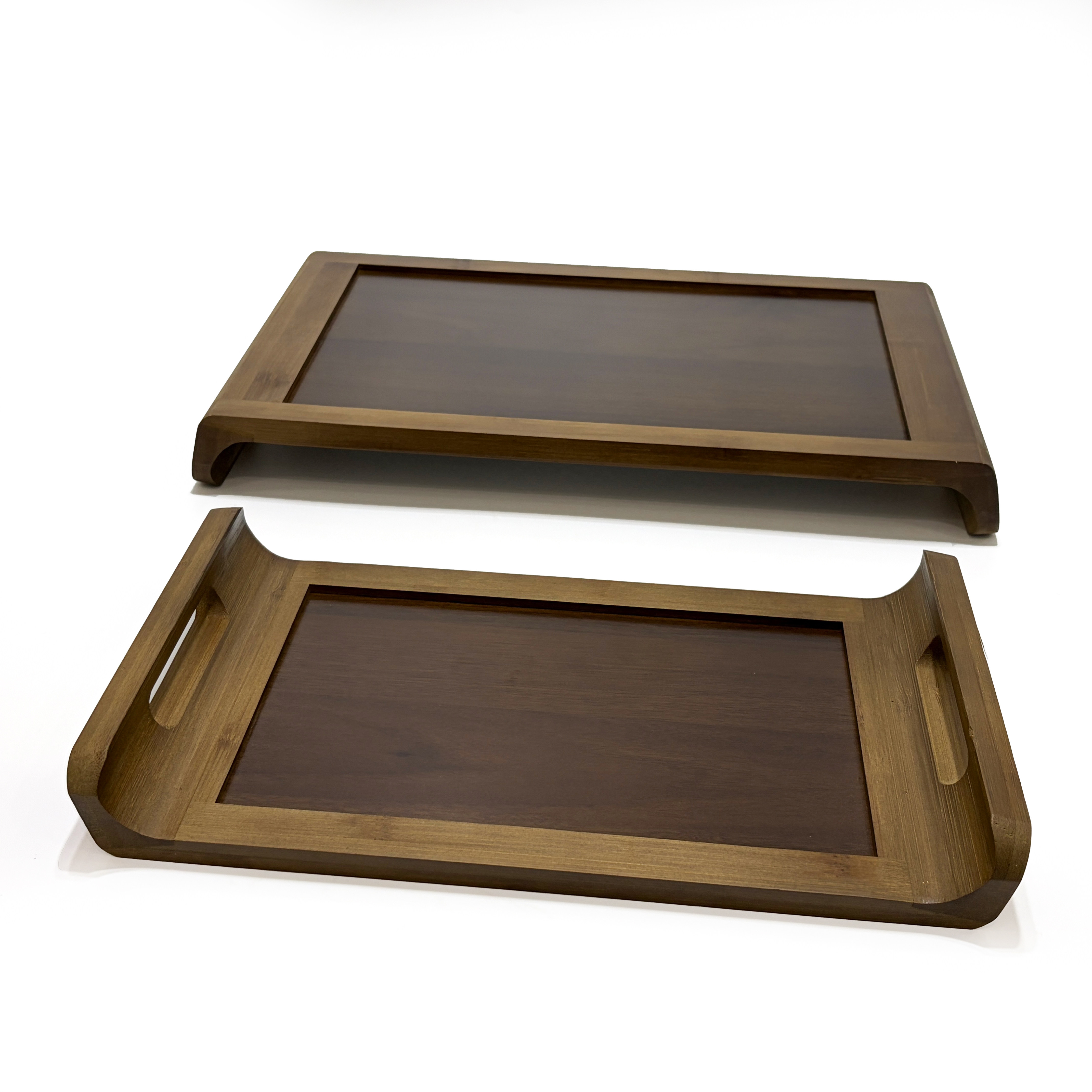 正反两用竹木圣旨托盘特色烤羊排羊腿手撕鸡卤牛肉凉菜创意盘子