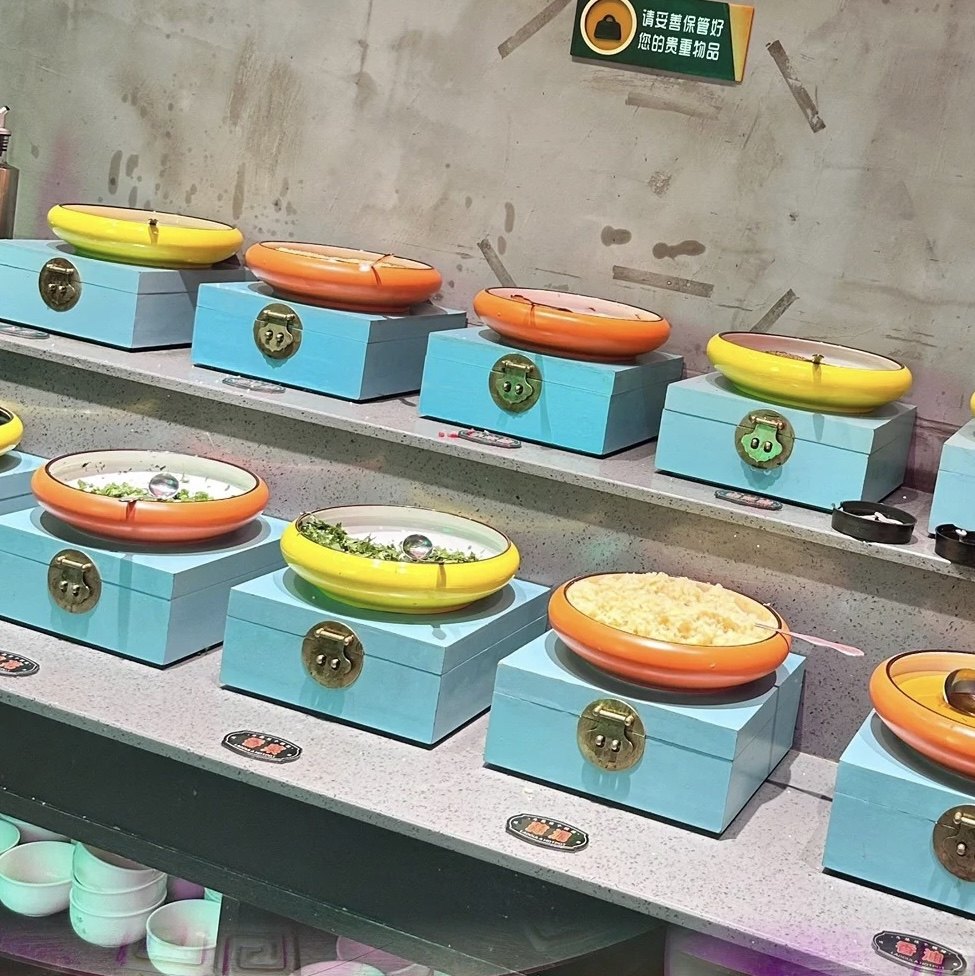 特色新中式明档展示餐具自助餐厅酒店木盒子摆台饭店摆盘菜品底座,家居饰品,落地摆件,淘宝优惠券,粉丝福利购,淘宝优惠卷