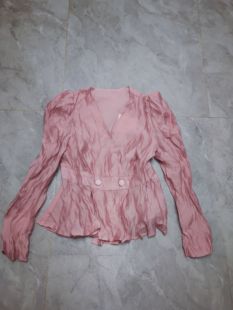 L码 天丝收腰上衣 腰围76 胸100 不退换 长51