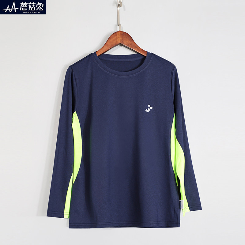 胖男童打底衫春季薄款训练服大男孩长袖T恤宽松加大码青少年薄款