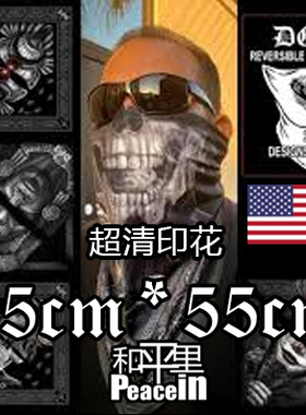 【北京现货】DGA 新款BANDANA方巾面巾防风机车匪帮chicano共四款
