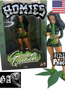 【北京现货】DGA HOMIES 1:10 收藏品模型手办摆件 Green Queen