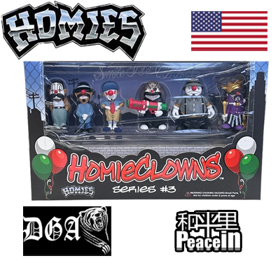 【北京现货】DGA homies™Payasas西海岸6件套人偶盒装套装系列#1