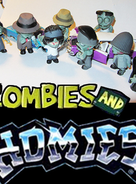 【北京现货】 Homies 手办 大头 僵尸 西海岸 Westcoast zombie