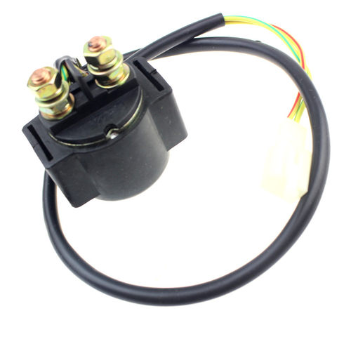 摩托车继电器12V 启动开关助力车光阳GY6125踏板车马达启动继电器