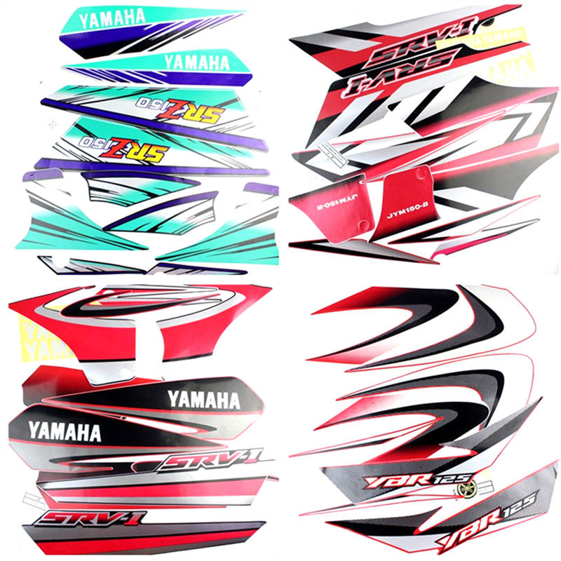 摩托車貼花雅馬哈SRZ150 SRV-1 勁豹150 YBR125天劍125 全車貼花在類目 摩托車/裝備/配件, 摩托車裝飾養護, 貼紙/貼膜中 - 來自Buy2taobao.com提供專業的淘寶代購服務