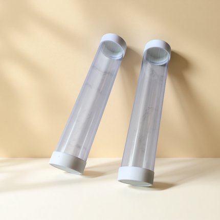 带盖PVC管透明塑料管硬管直管空心管防尘套管外径40mm内径38mm