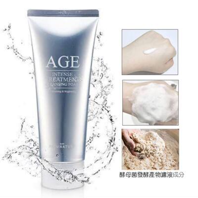 AGE 保湿抗衰老提亮洗面乳130g洁净肌肤同时注水补湿使肌肤于洁面
