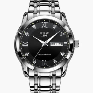 纯机械手表男士全自动上弦器无电池背透底防水夜光陀飞轮学生男表