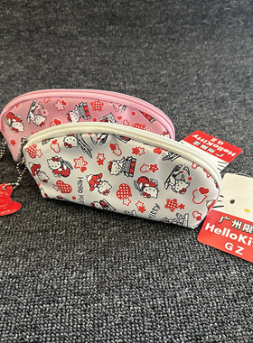 正版哈喽kitty笔袋包中古物品1999年制造收藏品绝版三丽鸥凯蒂猫