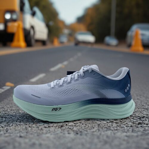 安踏PG7 旅步跑步鞋秋冬款男子缓震跑鞋舒适透气运动鞋112435546