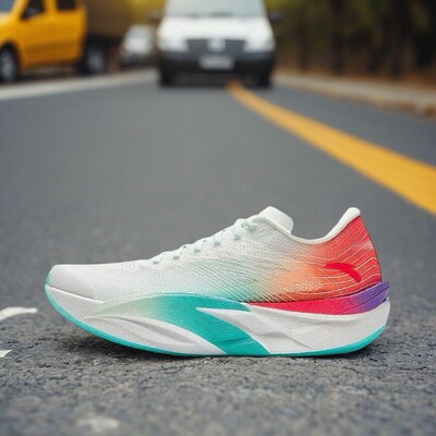 安踏C202 6代丨专业全掌碳板马拉松竞速跑鞋男女运动鞋112515575