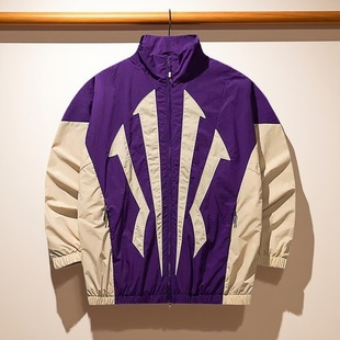 安踏凯里·欧文系列 运动外套男女宽松篮球夹克172511605N 情侣款