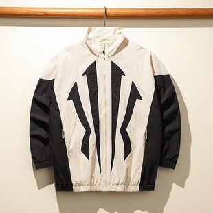 安踏凯里欧文系列 运动外套男女宽松篮球夹克172511605N 情侣款