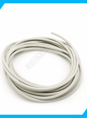 塑料2P6+1气电混装专用线缆线束浅灰色外径8.4MM连接线线材