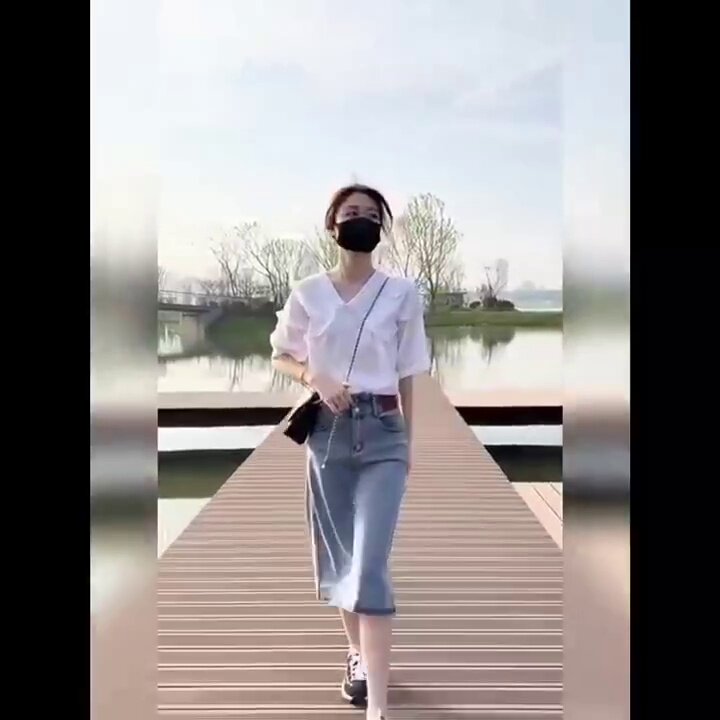 娃娃领白色雪纺衬衫女夏季新款木耳边小众设计感减龄宽松短袖衬衣